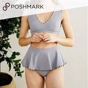 Marysia French Gramercy two piece Grey